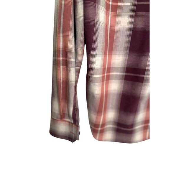 Alaskan Hardgear Duluth Shirt Womens Medium Plaid Long Sleeve Button Wool Blend - Picture 4 of 7